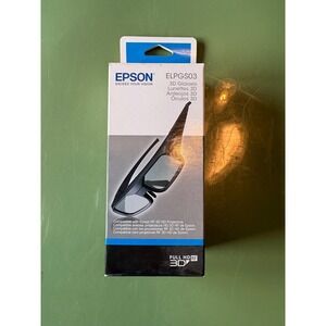 NEW Epson Active 3D Glasses ELPGS03 for Epson RF 3D HD Projectors